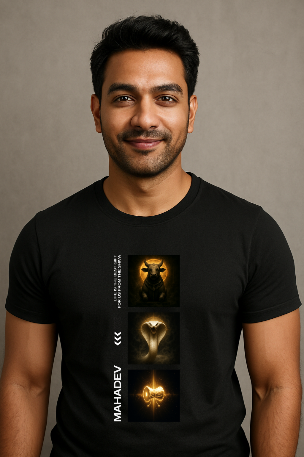 MAHADEV – The Eternal Force Classic Crew T-Shirt ⚡