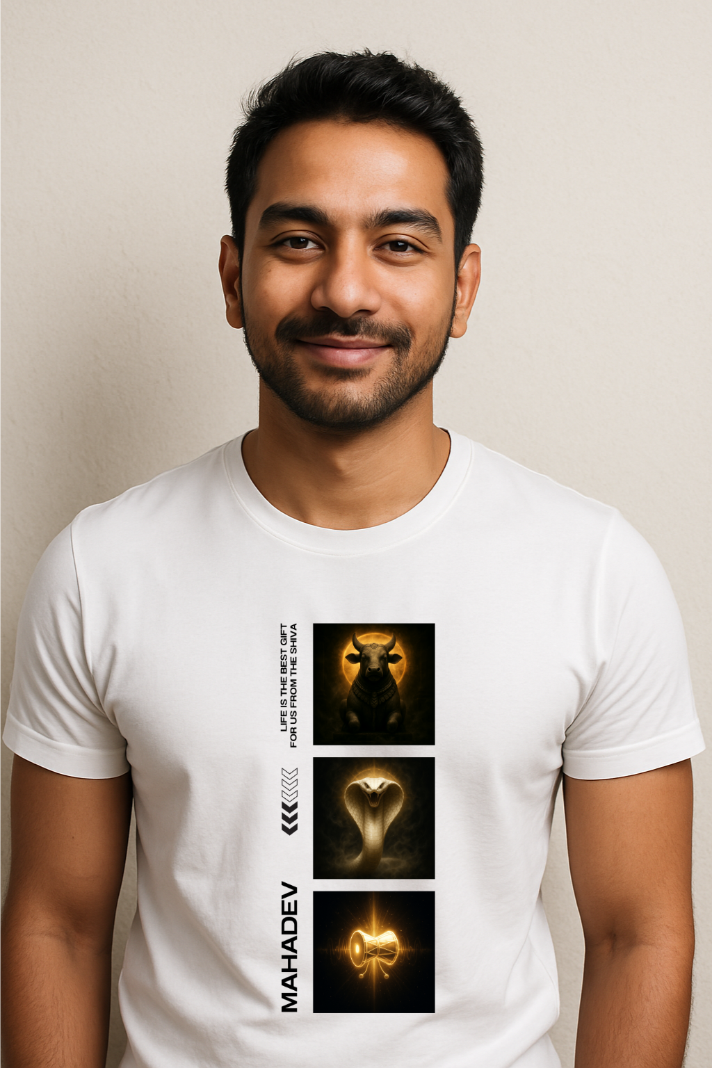 MAHADEV – The Eternal Force Classic Crew T-Shirt ⚡
